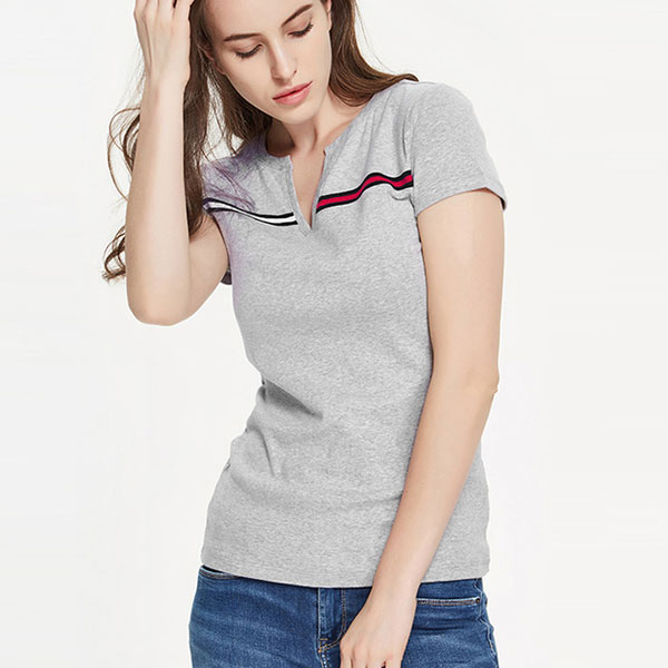 tommy hilfiger 汤米·希尔费格 女士v领t恤