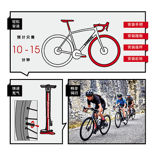 TREK 崔克 DOMANE AL 2 男女铝合金变速成人公路车