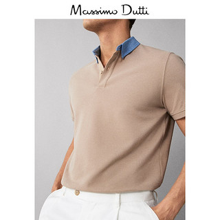 Massimo Dutti 00711202706 男士棉质POLO衫