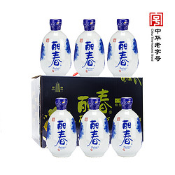 塔牌 绍兴手工黄酒干型丽春375ml*6瓶箱装礼盒手工冬酿低甜度 1件装