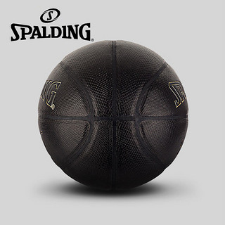 SPALDING 斯伯丁科比联名款典藏篮球黑曼巴七号篮球