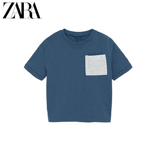 ZARA 03337410400 儿童口袋基本款T恤