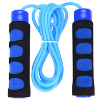 新动力跳绳轴承健身器材跳绳成人儿童中考专用跳绳XD-771蓝色 健腹轮腹肌轮 泡棉手柄运动器材体育用品
