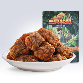 Three Squirrels 三只松鼠 干即食牛肉小包装 110g