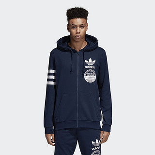 adidas 阿迪达斯 三叶草 FULLZIP HOODIE CZ1752 男子连帽外套