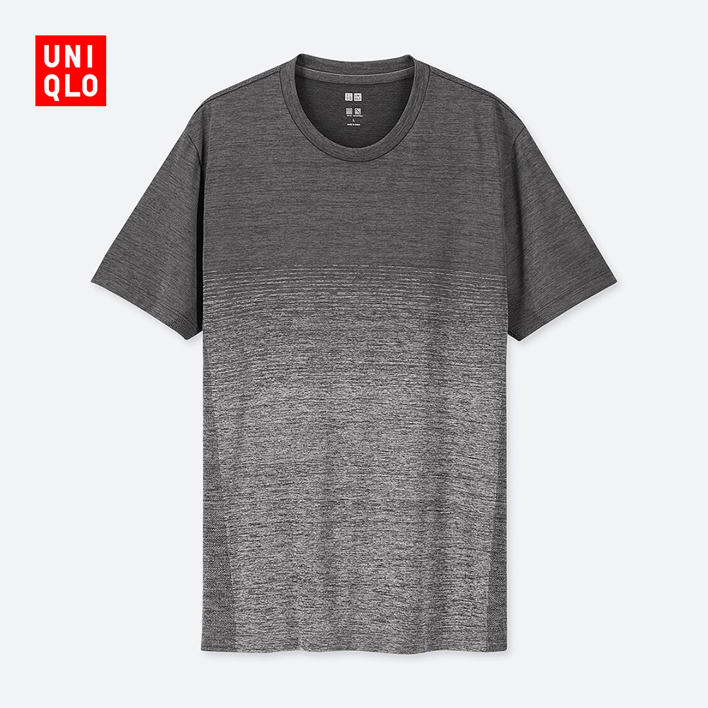 uniqlo 优衣库 dry-ex 414346 男士圆领t恤