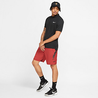 NIKE 耐克 Court Dri-fit Team 男子POLO衫 939138-010 黑色 L