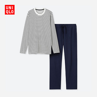 UNIQLO 优衣库  413268  男士Ultra Stretch起居套装