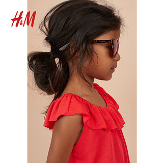 H＆M 女童荷叶边T恤 HM0697094