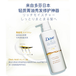 Dove 多芬 滢润养护 洗发水护发素套装 480g *2瓶