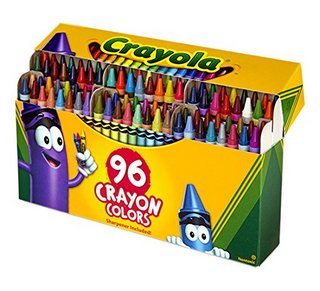 Crayola 绘儿乐 彩色蜡笔 96色