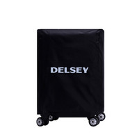 法国大使牌（Delsey）20英寸拉杆箱套涤纶材质黑色旅行箱保护套黑色