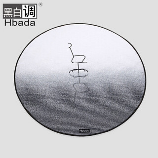 黑白调（Hbada）电脑椅 定制地垫 HDZDD001