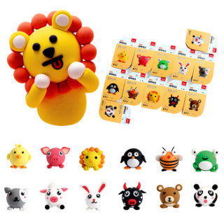 罗弗儿童彩泥粘土玩具套装含教程6款24块 报价价格评测怎么样 什么值得买