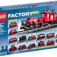 LEGO兼容樂高积木10183百变火车头火车迷礼物绝版收藏拼装玩具男