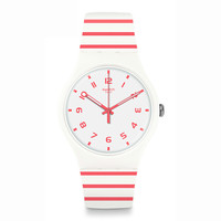 swatch 斯沃琪 情迷地中海系列 SUOW150 中性石英手表