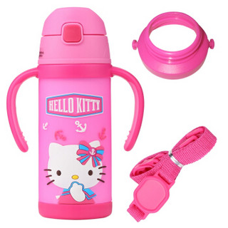 Hello Kitty 凯蒂猫 KT-3736 304不锈钢保温杯 400ml 玫红