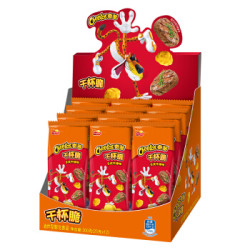 奇多(Cheetos)零食 休闲食品日式牛排味干杯脆25克*12包 *10件