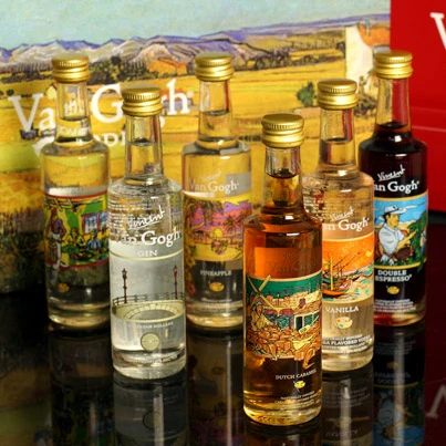 Van Gogh Vodka梵高油画系列伏特加酒 50ml*6瓶