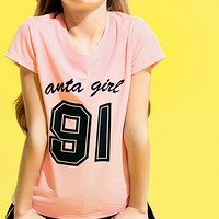 ANTA 安踏 女童夏季短袖T恤