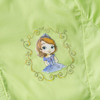 迪士尼(Disney)女童轻薄透气防晒服婴儿卡通连帽外套161S757 浅绿 100cm(建议身高90-100CM)