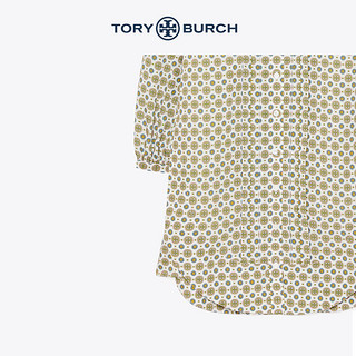 TORY BURCH 汤丽柏琦 20早秋女装 CORA 印花长袖衬衫连衣裙 75266