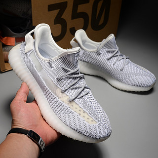 椰子鞋男正品官网满天星yezi yeezy350兵马俑黑生胶运动跑步鞋女