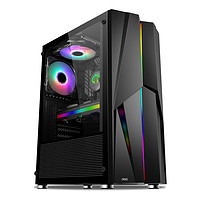 AOC CG261D RGB ATX机箱 半侧透 黑色