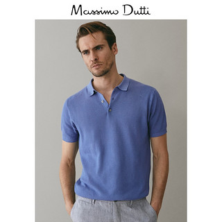 Massimo Dutti男装 商场同款 POLO 衫款短袖棉质针织衫 00909321427