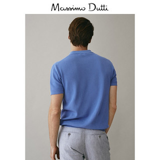 Massimo Dutti男装 商场同款 POLO 衫款短袖棉质针织衫 00909321427