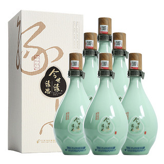 今世缘 缘思 42%vol 浓香型白酒 500ml*6瓶 整箱装