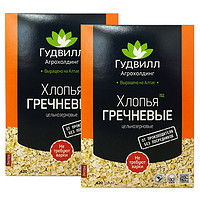 俄罗斯进口谷德维尔代餐即食冲饮早餐荞麦麥片420g盒装家庭装包邮