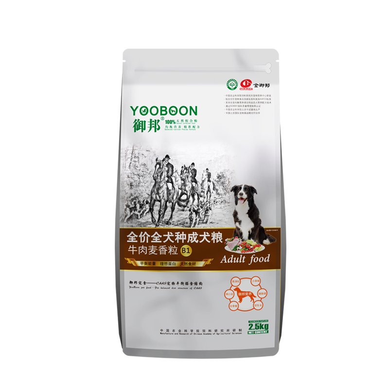 御邦 全犬狗粮5斤