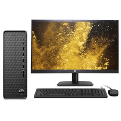 惠普(HP)小欧 商务办公台式电脑主机(G4930 4G 256SSD WiFi蓝牙 Win10 注册五年上门)21.5英寸