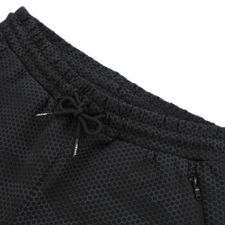李宁 LI-NING AKLN671-1 韦德系列 男 卫裤 标准黑印花 L码