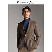 Massimo Dutti 男装 02054265710 羊毛和山羊绒西装外套