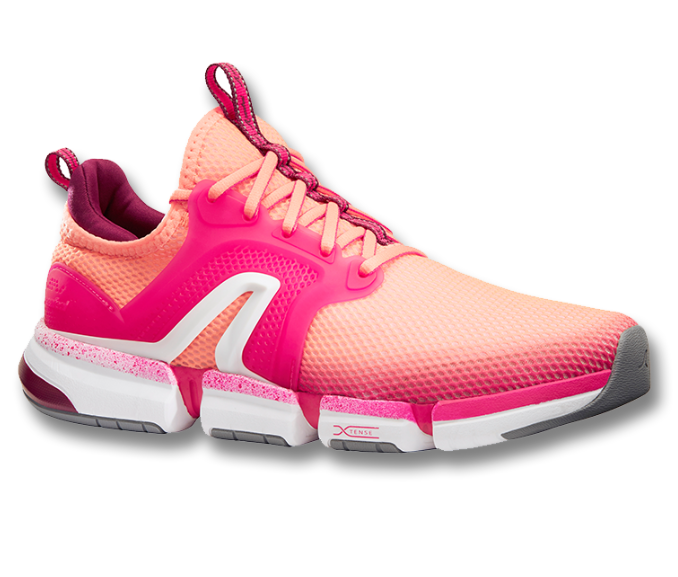 迪卡侬运动鞋女夏季透气网面轻便白色加厚休闲鞋女鞋跑步鞋feel