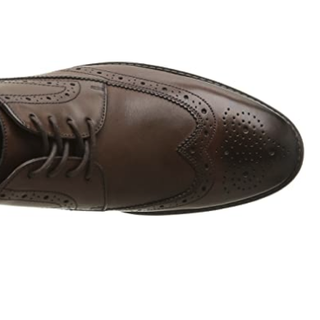 Clarks Chart Limit 男款雕花皮鞋 Brown Leather UK6