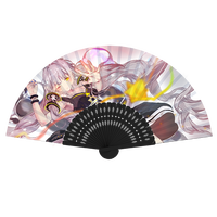 bilibili 哔哩哔哩 漫踪 星尘 流光折扇 周边绢布