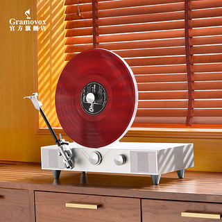 Gramovox爱迪生创世版竖立式黑胶唱片机留声机复古客厅欧式电唱机