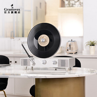 Gramovox爱迪生创世版竖立式黑胶唱片机留声机复古客厅欧式电唱机