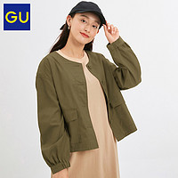 GU 极优 326645 女款工装风外套