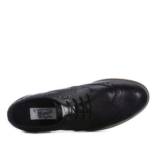 Original Penguin 原创企鹅 Sage Brogue Leather系列系带平跟男士休闲鞋休闲皮鞋 PEN0342 Black UK8