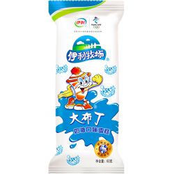 40支整箱伊利牧场冰淇淋大布丁雪糕60g冰激凌奶油