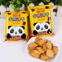 红了 小熊饼干奶油味 100g*6包