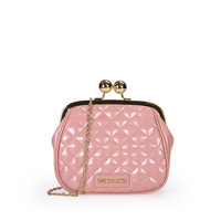 MOSCHINO  莫斯奇诺 女士菱格磁扣链条单肩斜挎包JC4250PP08KA0