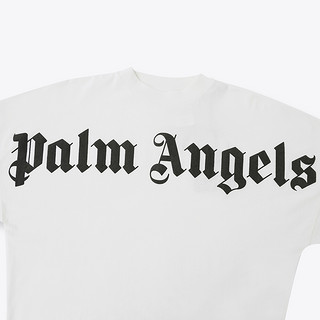 PALM ANGELS/棕榈天使PA男士T恤宽松版棉质休闲短袖圆领大码男装