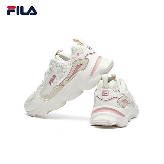 FILA 斐乐女鞋老爹鞋2020秋季网面跑鞋复古运动鞋透气休闲百搭