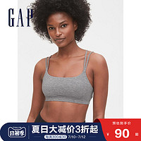 Gap女装弹力无钢圈吊带胸衣夏季539614 2020新款简约女士运动背心