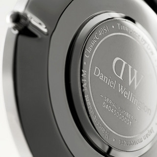 Daniel Wellington 40mm dw手表男士学生潮流时尚休闲